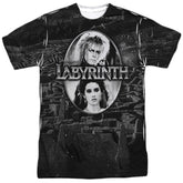 Labyrinth Maze Men's Regular Fit Polyester Short-Sleeve T-Shirt
